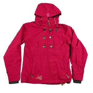 Scott Ski Jacket Womens EU Medium US 4-6 Hot Pink Outdoor Coat Hooded Waterproof